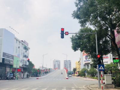 Công trình chiếu sáng - Bắc Giang - Cầu vượt Minh Khai